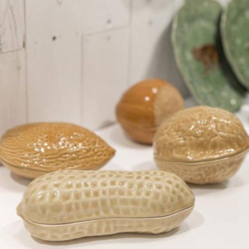 Dried Fruits Almond Box by Bordallo Pinheiro