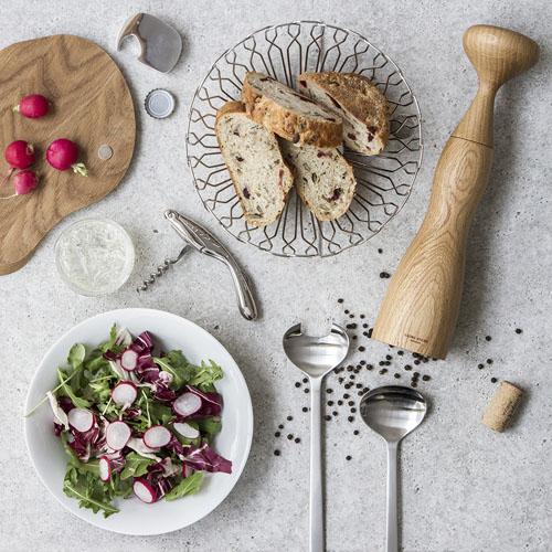 Alfredo Stainless Steel Bread Baskets by Alfredo Häberli for Georg Jensen