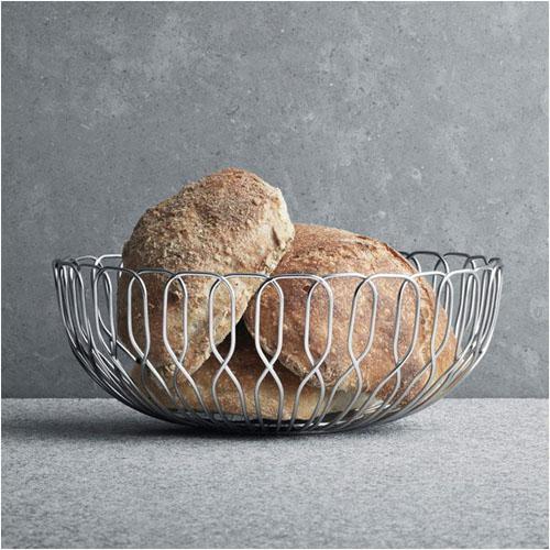 Alfredo Stainless Steel Bread Baskets by Alfredo Häberli for Georg Jensen