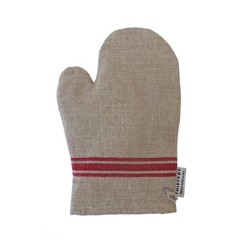 Linen Oven Mitt by Thieffry Freres & Cie
