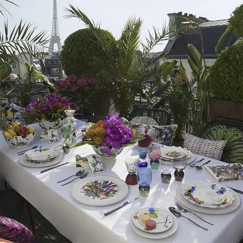 Caribe Dinner Plate, 11" by Christian Lacroix for Vista Alegre