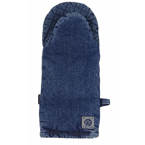 Denim Dual Hand Oven Mitt by Mi Cocina