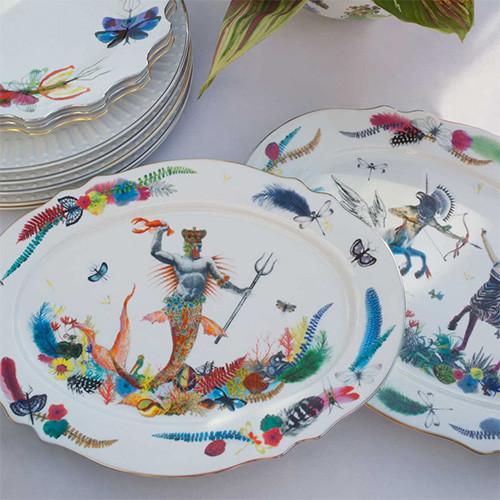 Caribe Dinner Plate, 11" by Christian Lacroix for Vista Alegre