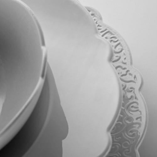 Dressed Dining Plate, 10.75" by Marcel Wanders for Alessi