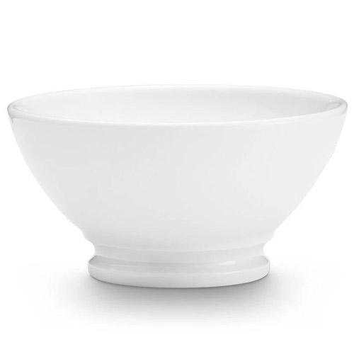 Porcelain 13 oz European Footed Coffee or Cafe au Lait Bowl by Pillivuyt